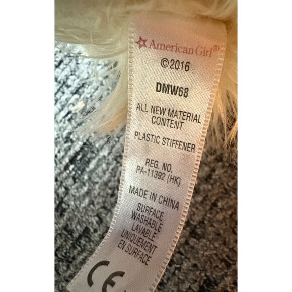 American Girl Plush Dog Bundle Of 3 - Brown White & Tan - Polyester Fiber Plasti - Picture 4 of 16